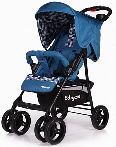Коляска прогулочная Voyager, синяя (Baby Care, E1021_Blue 17)
